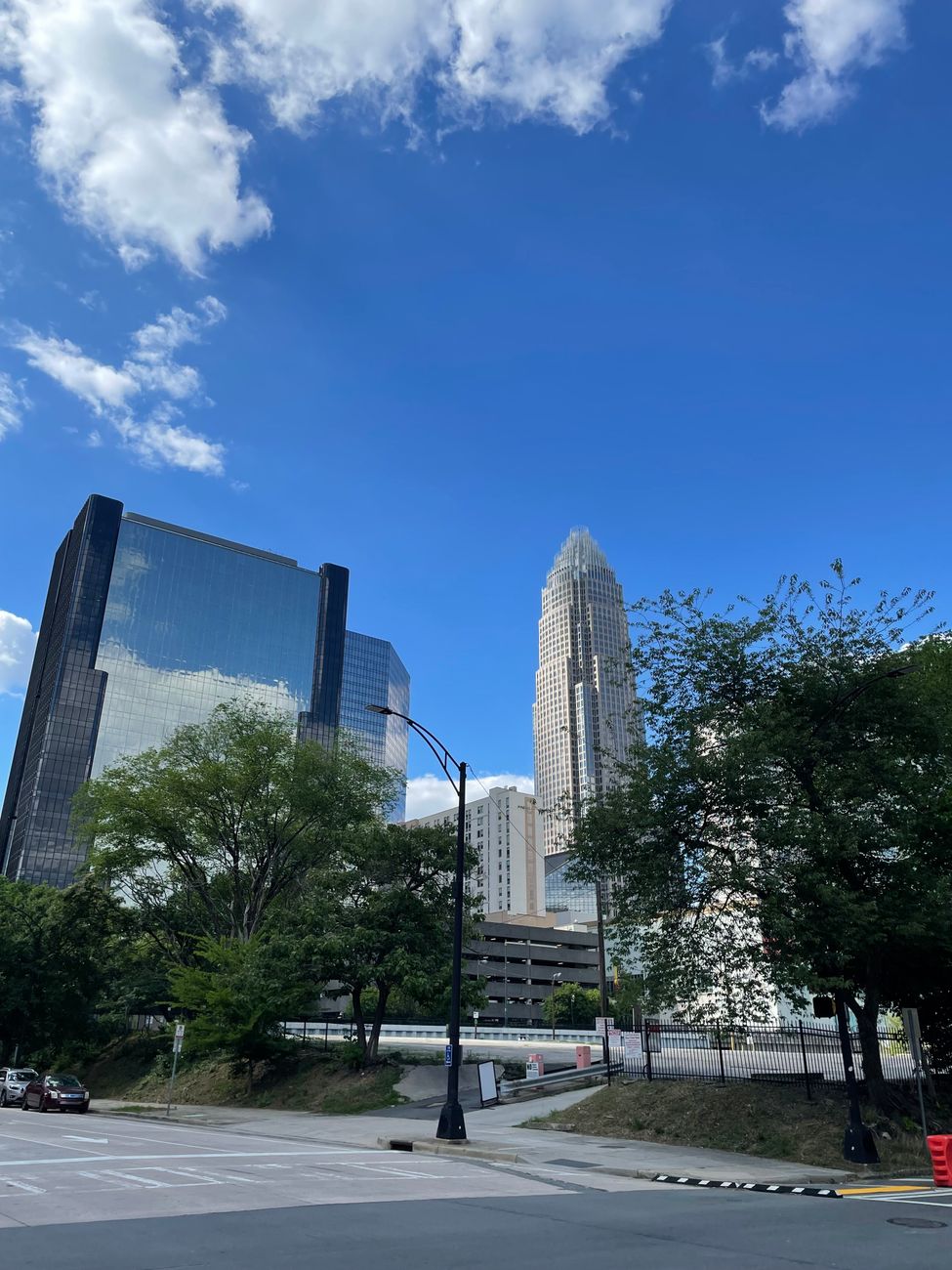 tall buildings in a city